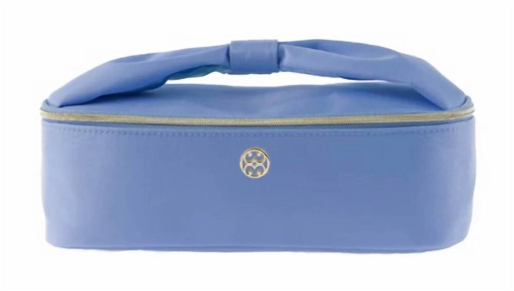 NEW MARY SQUARE women's make me blush bag in periwinkle